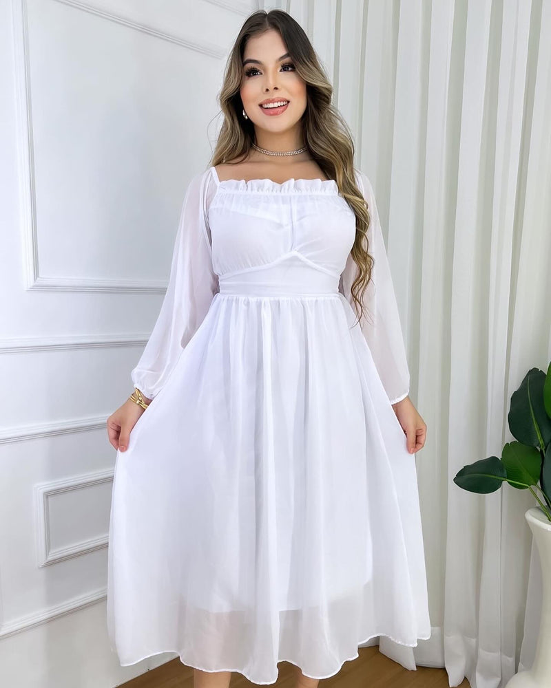 Vestido Liso Ariela