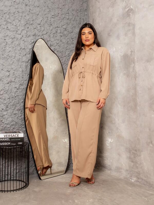 Conjunto Clair Plus Size Alfaiataria Feminino