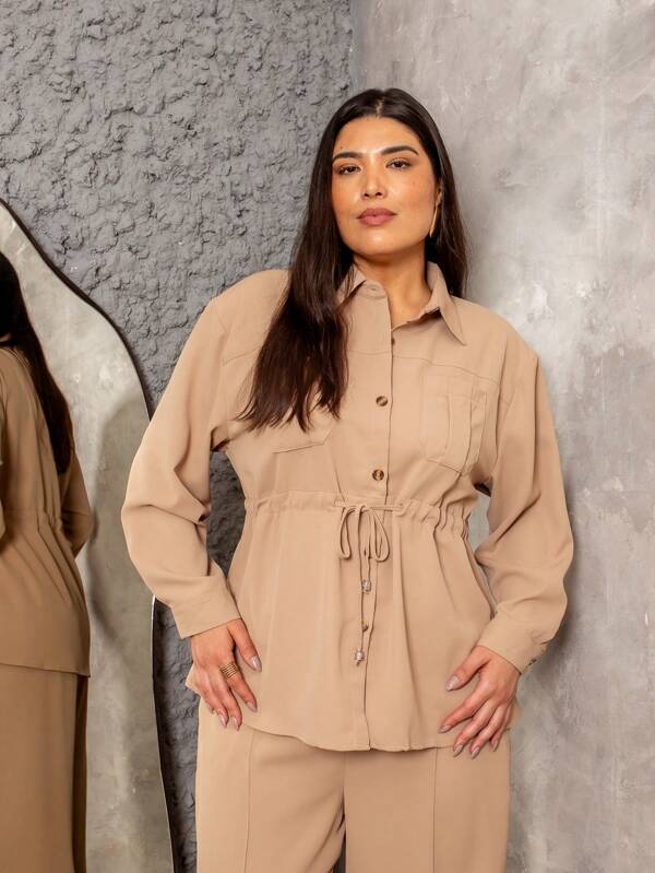 Conjunto Clair Plus Size Alfaiataria Feminino