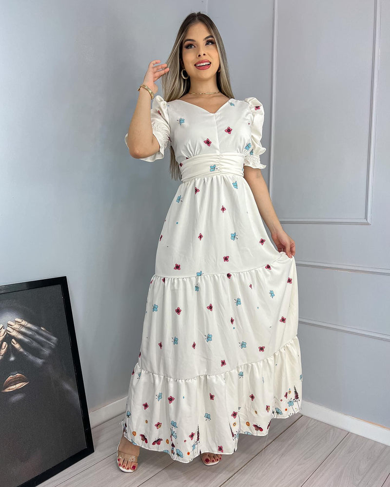 Vestido Estampado Cora