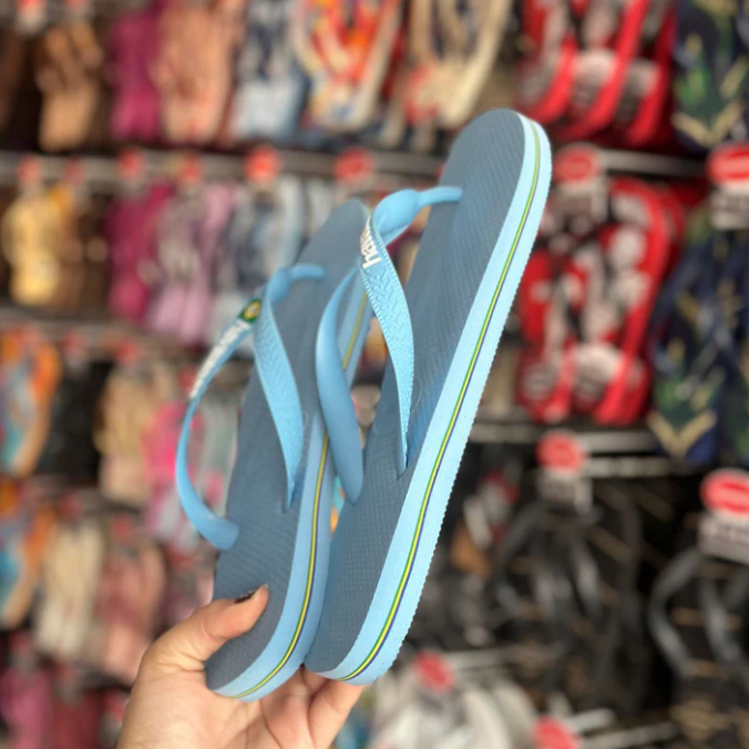 Havaianas Brasil - Kit Família (Azul Lavanda)