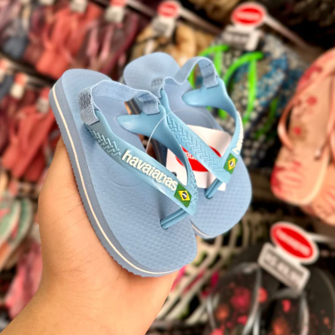 Havaianas Brasil - Kit Família (Azul Lavanda)