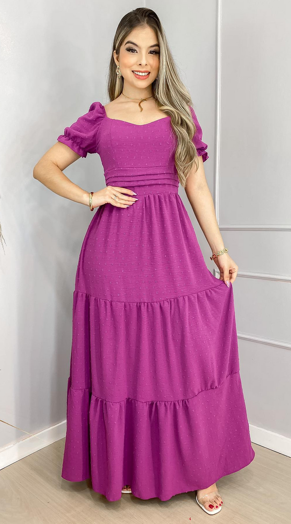 Vestido Liso Cecil