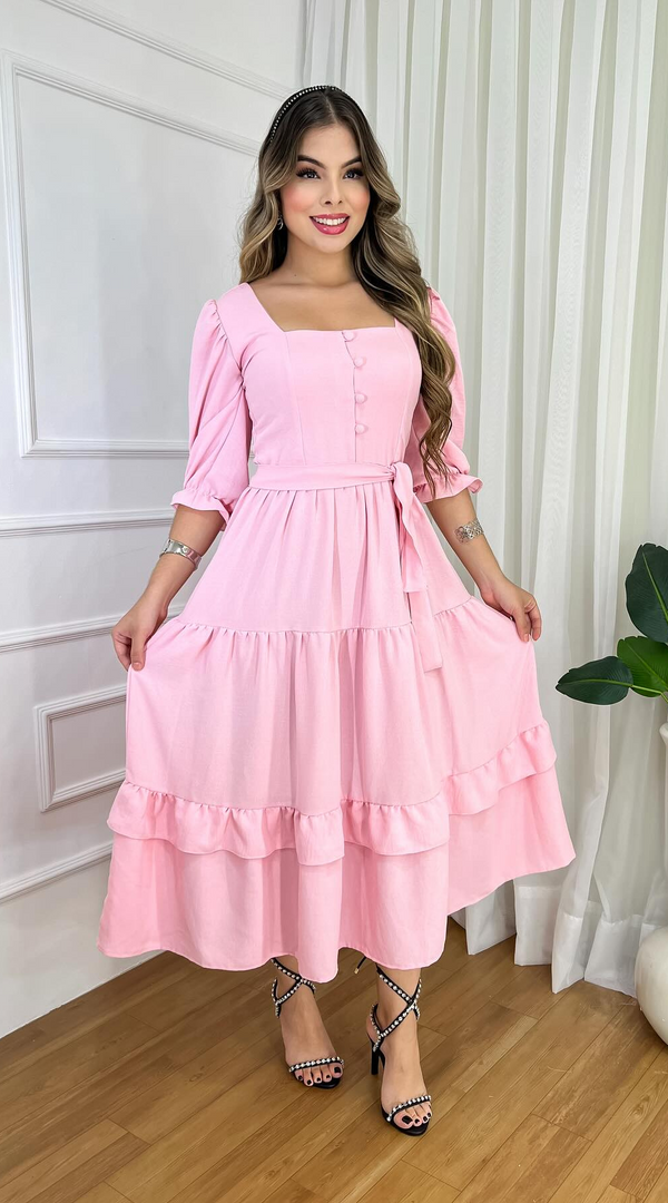 Vestido Liso Hina