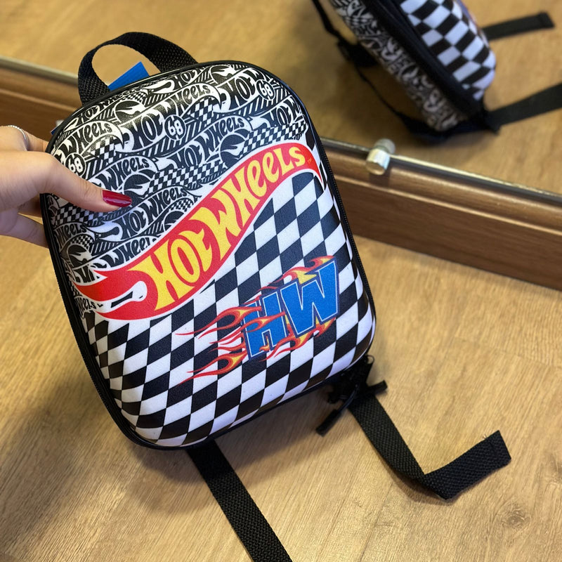 Mochila Infantil Hotwheels