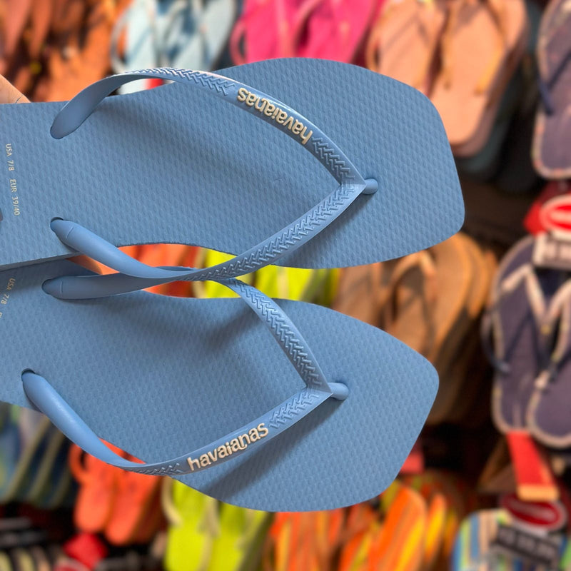 Havaianas Slim Square Logo Pop Up