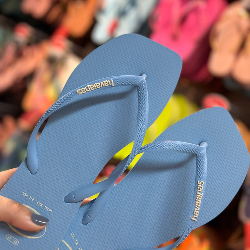 Havaianas Slim Square Logo Pop Up