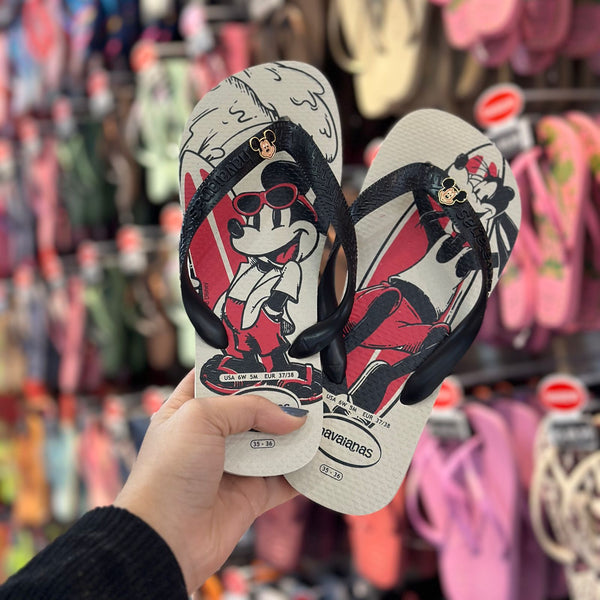 Havaianas Top Disney + Pin Mickey