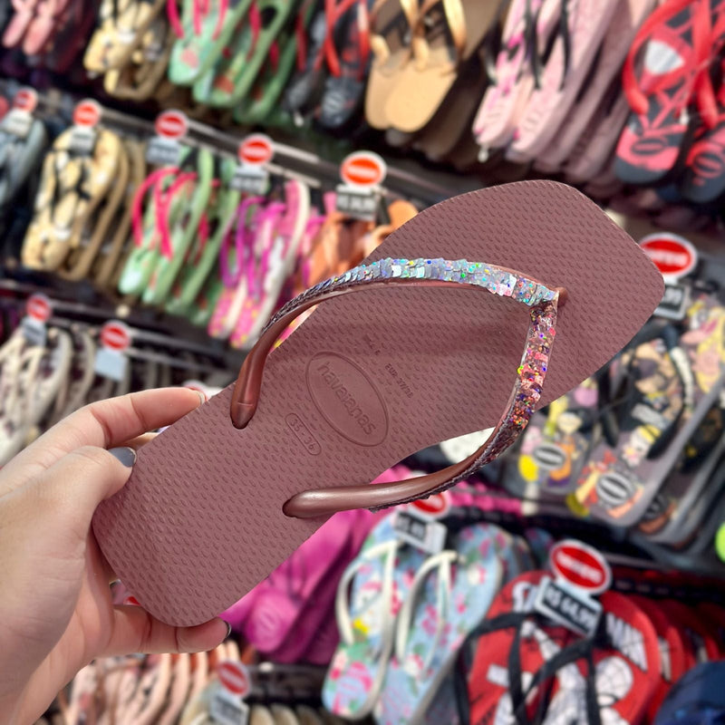 Havaianas Slim Square Magic Sequin