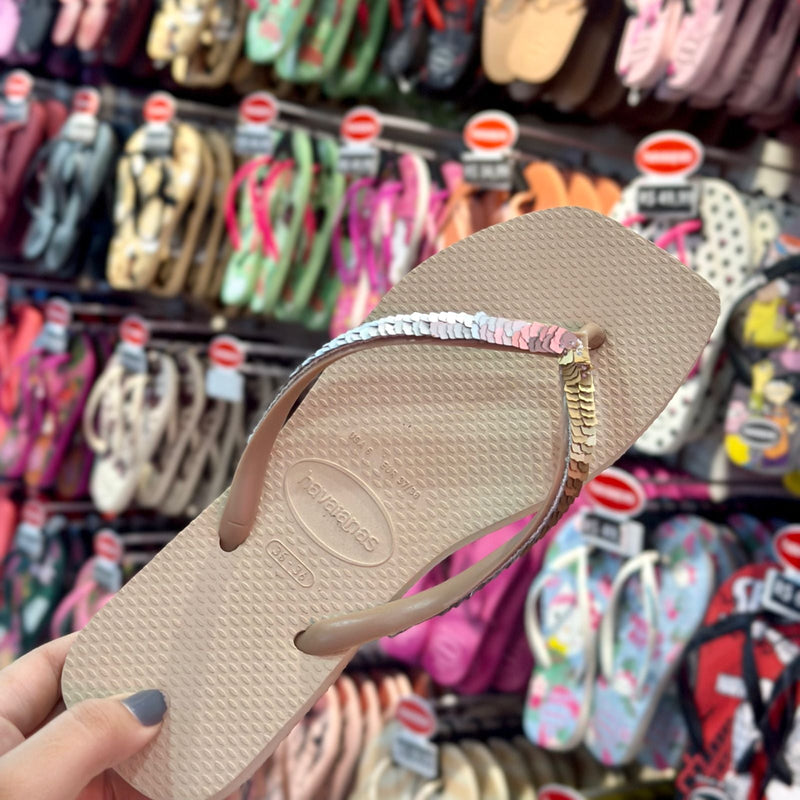 Havaianas Slim Square Magic Sequin