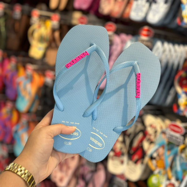 Havaianas Slim Square Logo Pop Up + Placa Logo