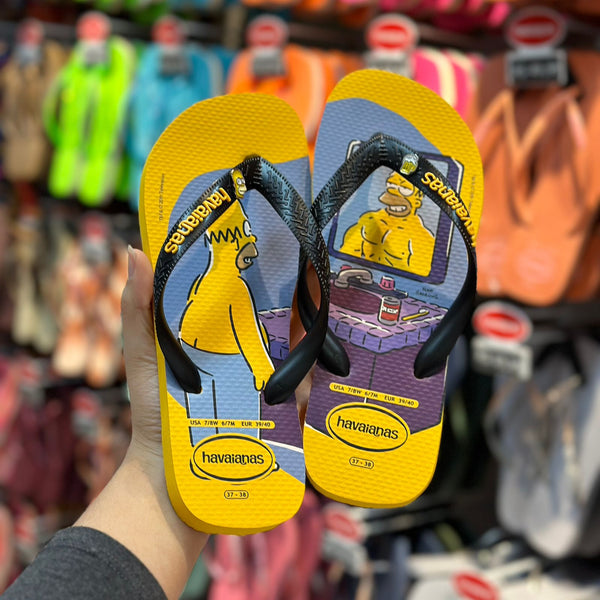 Havaianas Simpsons + Pin Homer e Cerveja Duff