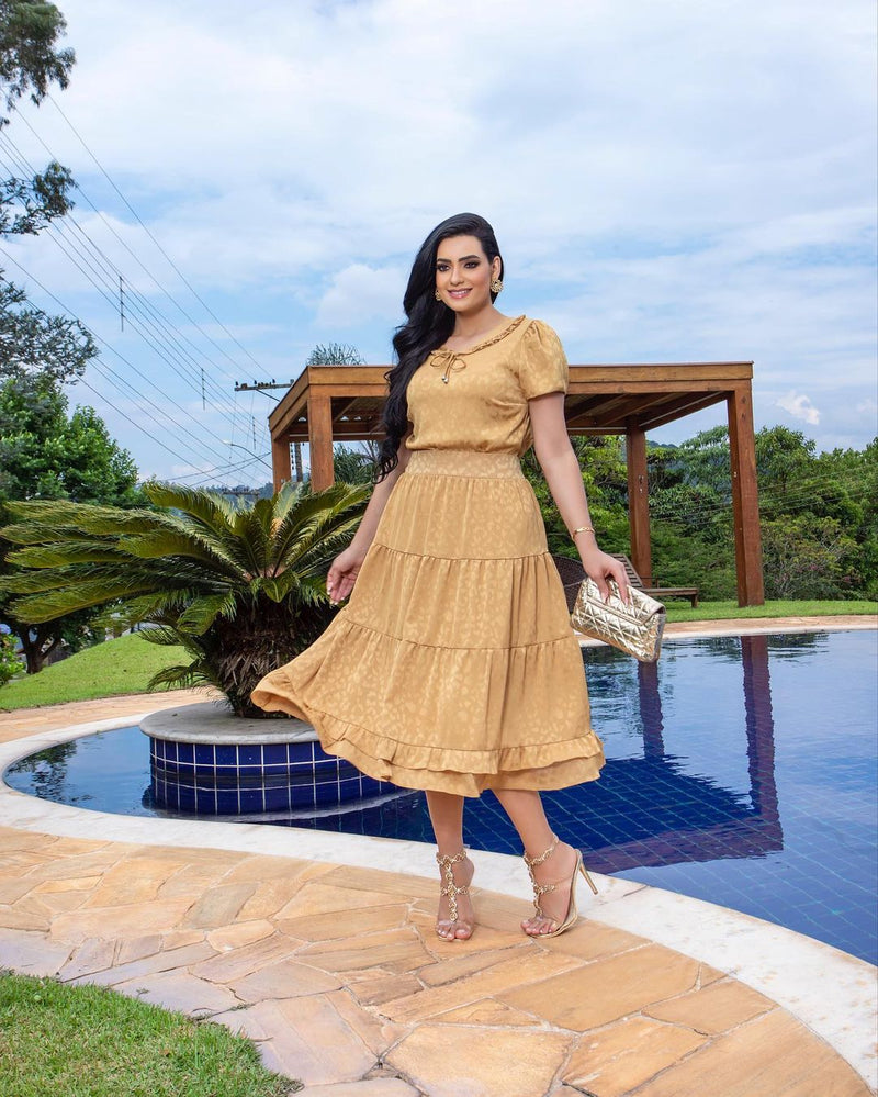 VESTIDO EM VISCOSE PREMIUM