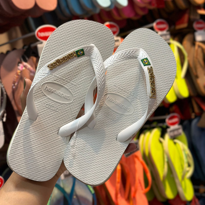 Havaianas Brasil Logo + Placa Logo