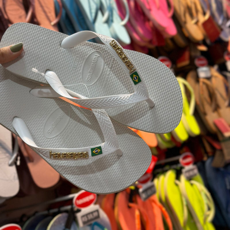 Havaianas Brasil Logo + Placa Logo