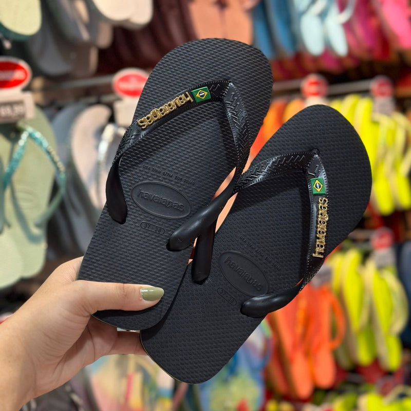 Havaianas Brasil Logo + Placa Logo