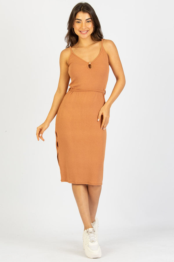 Vestido Midi Breeze Nude