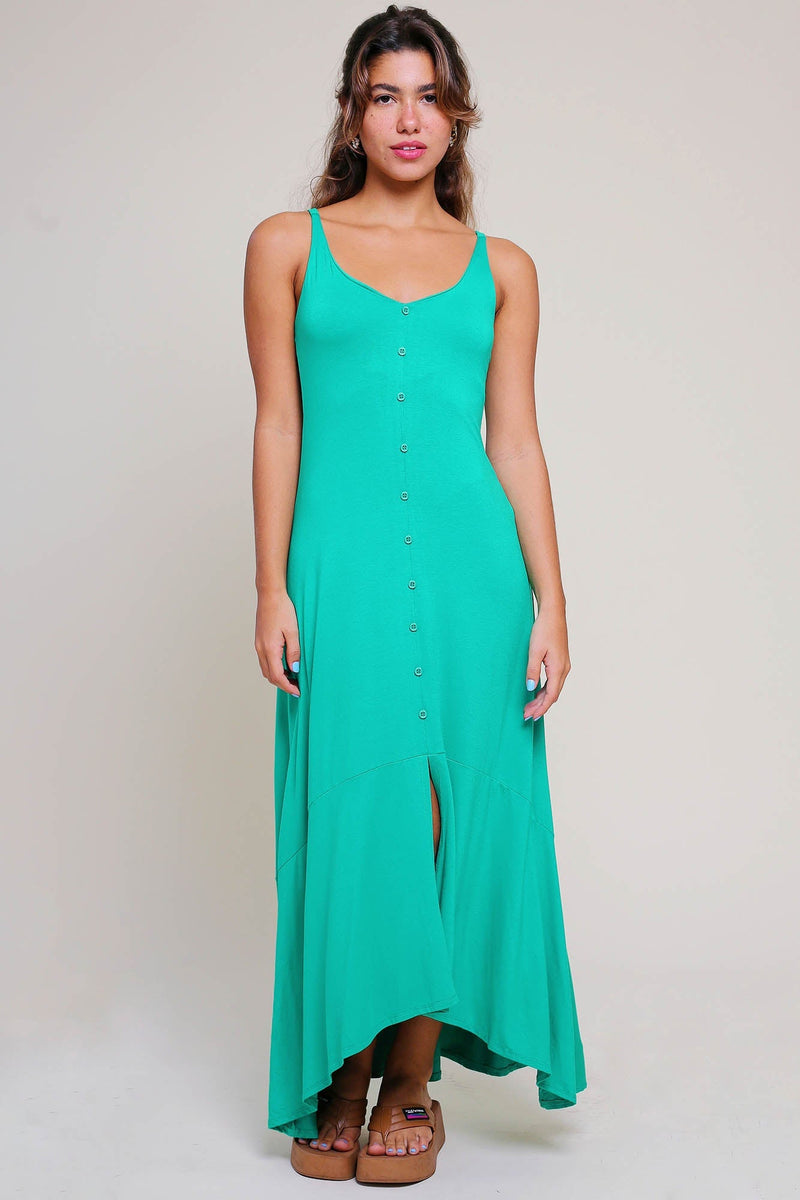 Vestido Midi Leblon Verde